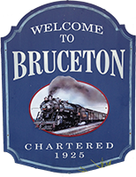 Bruceton Welcome Sign