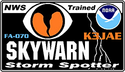 Certified SkyWarn Logo